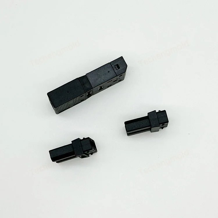 pa6光纤连接器模具注塑