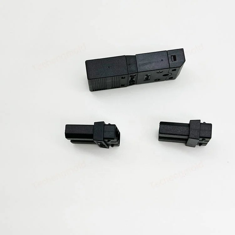 pa6光纤连接器模具注塑