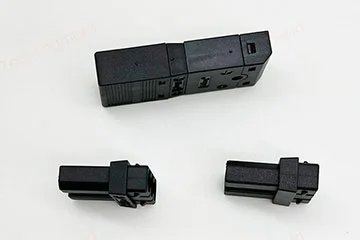 pa6光纤连接器模具注塑